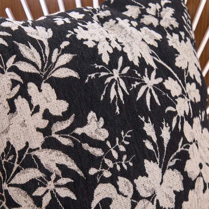 Floral Leaf Throw Pillow with Insert - image 6
