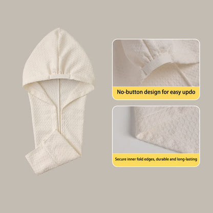Waffle Absorbent Hair Drying Towel Wrap - image 4