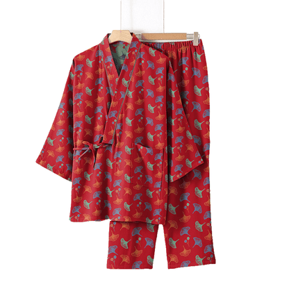 Ginkgo Organic Cotton Kimono Loungewear Set - image 29