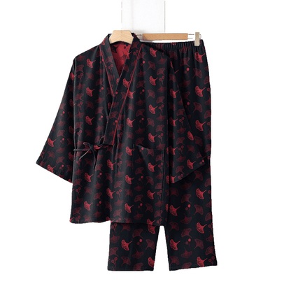 Ginkgo Organic Cotton Kimono Loungewear Set - image 25