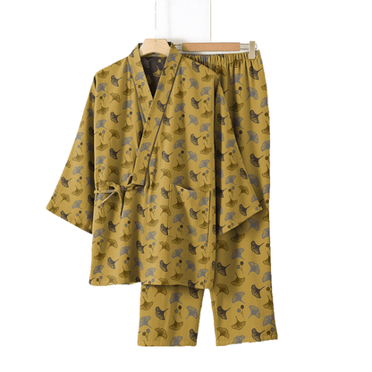 Ginkgo Organic Cotton Kimono Loungewear Set - image 26