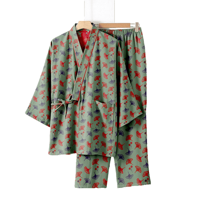 Ginkgo Organic Cotton Kimono Loungewear Set - image 30
