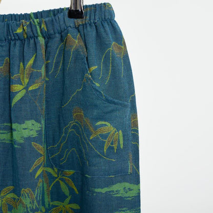 Bamboo Oriental Tassel Cotton Pajama Set - image 12