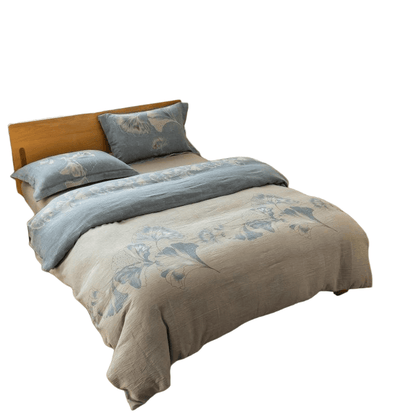 Ginkgo-inspired Cotton Gauze Bedding Set(4pcs) - image 27