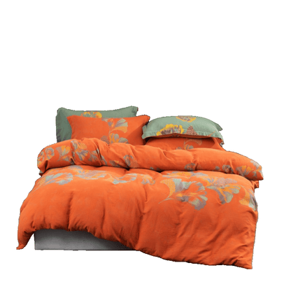 Ginkgo-inspired Cotton Gauze Bedding Set(4pcs) - image 29