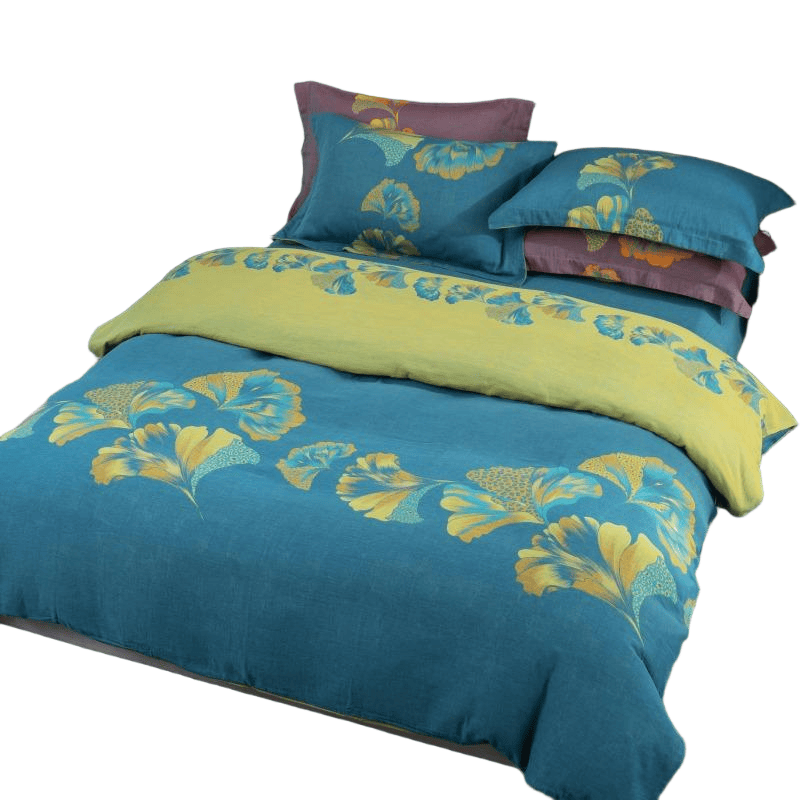 Ginkgo-inspired Cotton Gauze Bedding Set(4pcs) - image 33