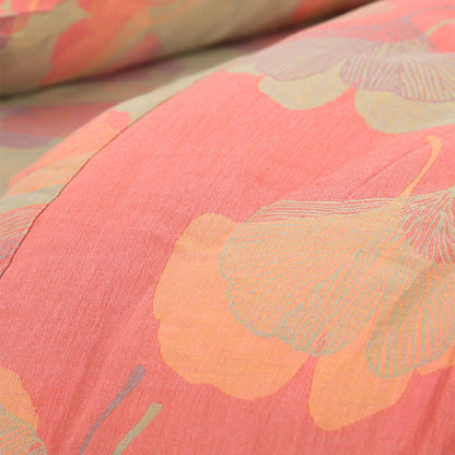 Natural Ginkgo Leaf Cotton Sheet Coverlet - image 3