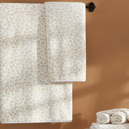 Leopard Print Luxury Bath Towel Set (3-Pack) - image 1