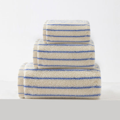 Pure Cotton Soft Bath Towel Set - White - 3pc Set - 13" x 13"+13" x 29"+20" x 35"+28" x 55" - image 11