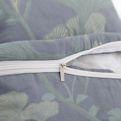 Ginkgo Leaf Cotton Jacquard Square Pillowcases(2PCS) - image 7