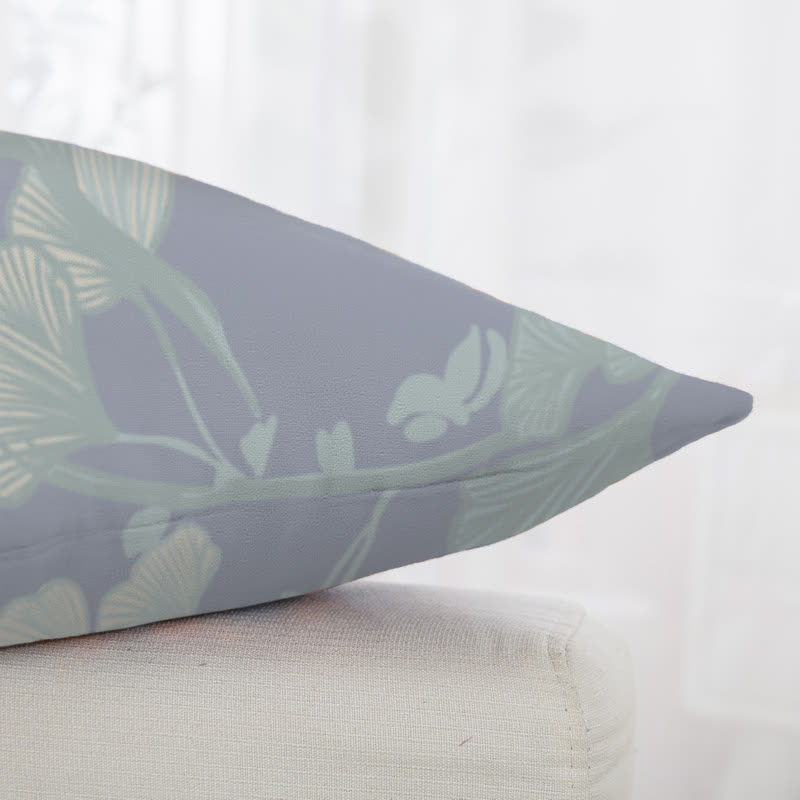 Ownkoti Ginkgo Leaf Cotton Jacquard Square Pillowcases(2PCS) - image 6