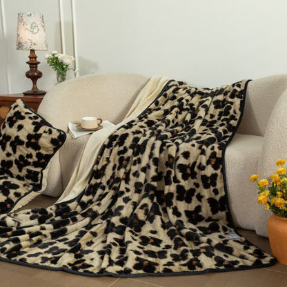 Art Butterfly Plush Fitted Sheet Blanket - image 7