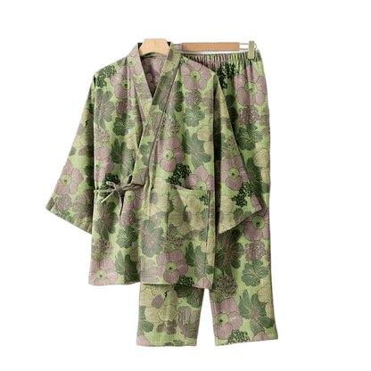 Peach Blossom Kimono style Loungewear Set - image 7
