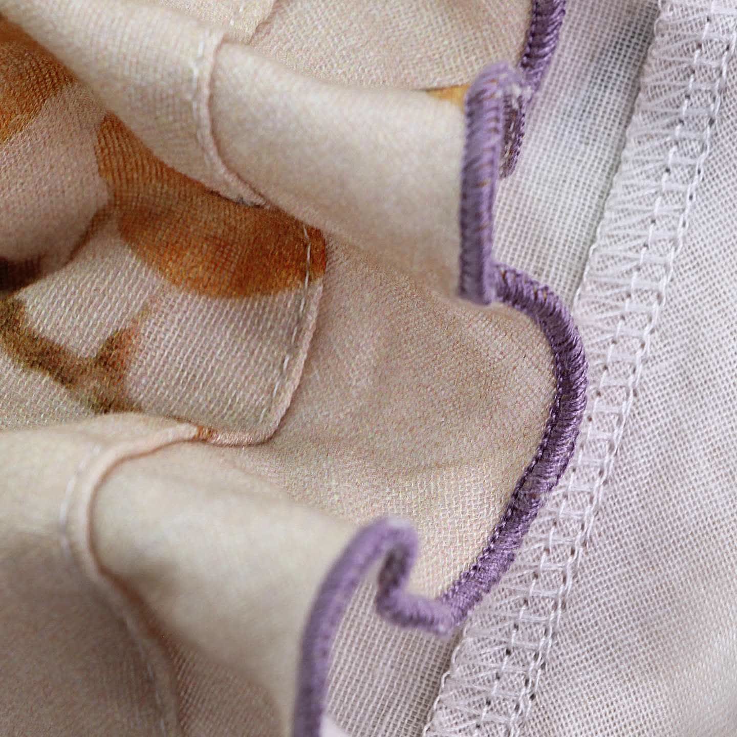 Leaf Fruit Cotton Gauze Loungewear Set - image 3