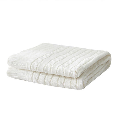 Ownkoti Solid Color Cotton Sofa Knit Blanket - image 21