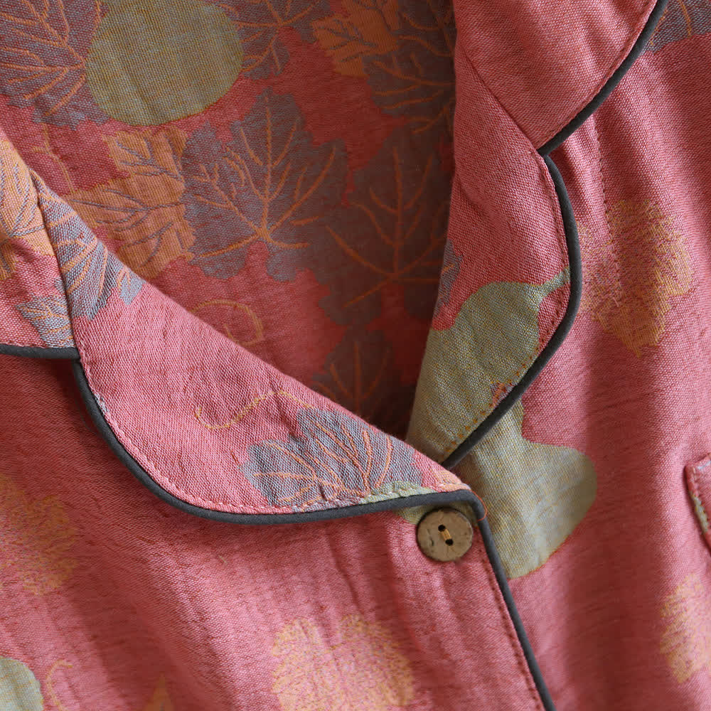 Gourd Cotton Long Sleeves Pajama Set - image 4