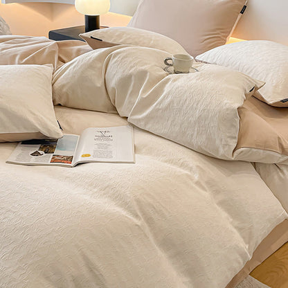 Luxury Pure Cotton Bedding Set (4PCS)  - image 8