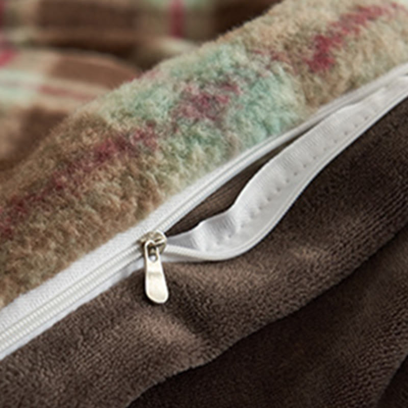 Classic Plaid Cozy Thick Bedding Set (4PCS)  - image 35