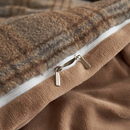 Classic Plaid Cozy Thick Bedding Set (4PCS)  - image 21