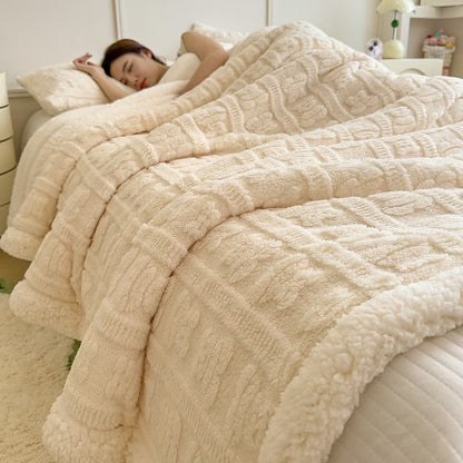 Bear Striped Textured Throw Blanket - image 21