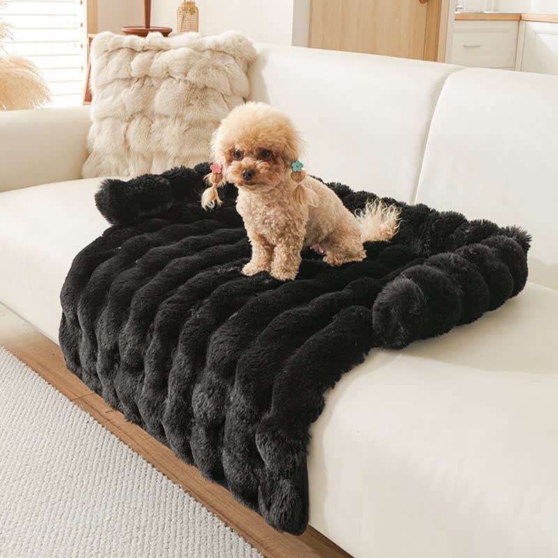 Ownkoti Solid Plush Pet Sofa Bed - Black - 29" x 29" - image 16