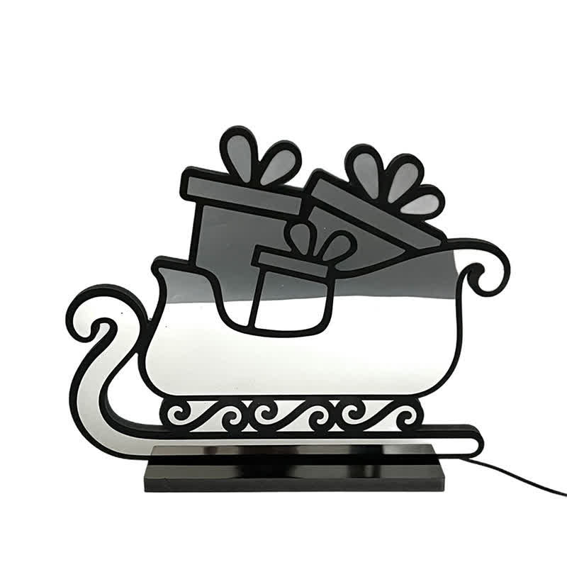 Ownkoti Christmas Sleigh 3D Tunnel Light  - image 3