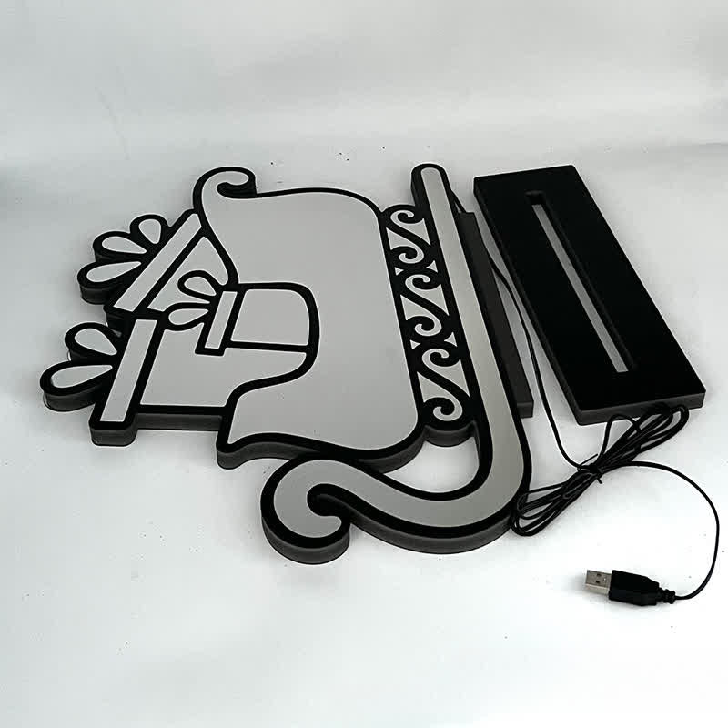 Ownkoti Christmas Sleigh 3D Tunnel Light  - image 4