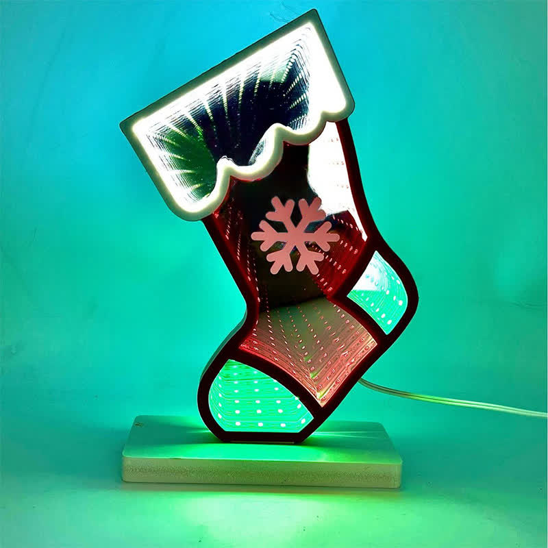 Ownkoti Christmas Sock 3D Tunnel Light  - image 1