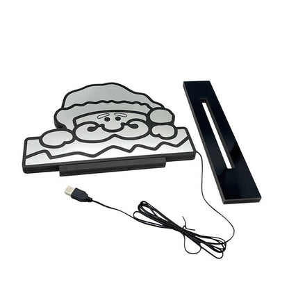 Ownkoti 3D Santa Face Christmas Night Lamp - image 5