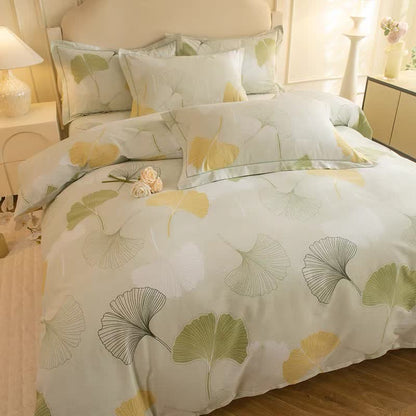Ownkoti Fresh Ginkgo Cotton Bedding Set(4PCS) - image 2