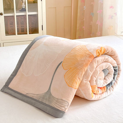 Ginkgo Leaf Cozy Warm Throw Blanket - image 2