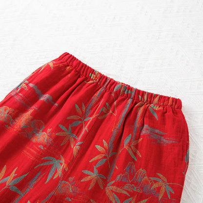 Ownkoti Matching Cotton Gauze Bamboo Couple Loungewear - image 7