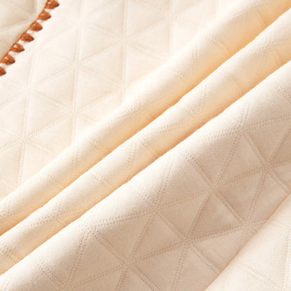 Ownkoti Simple Solid Color Quilted Robe - image 16