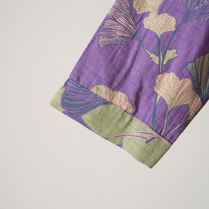 Ownkoti Ginkgo Leaf Hanfu Inspired Cotton Nightdress - image 24