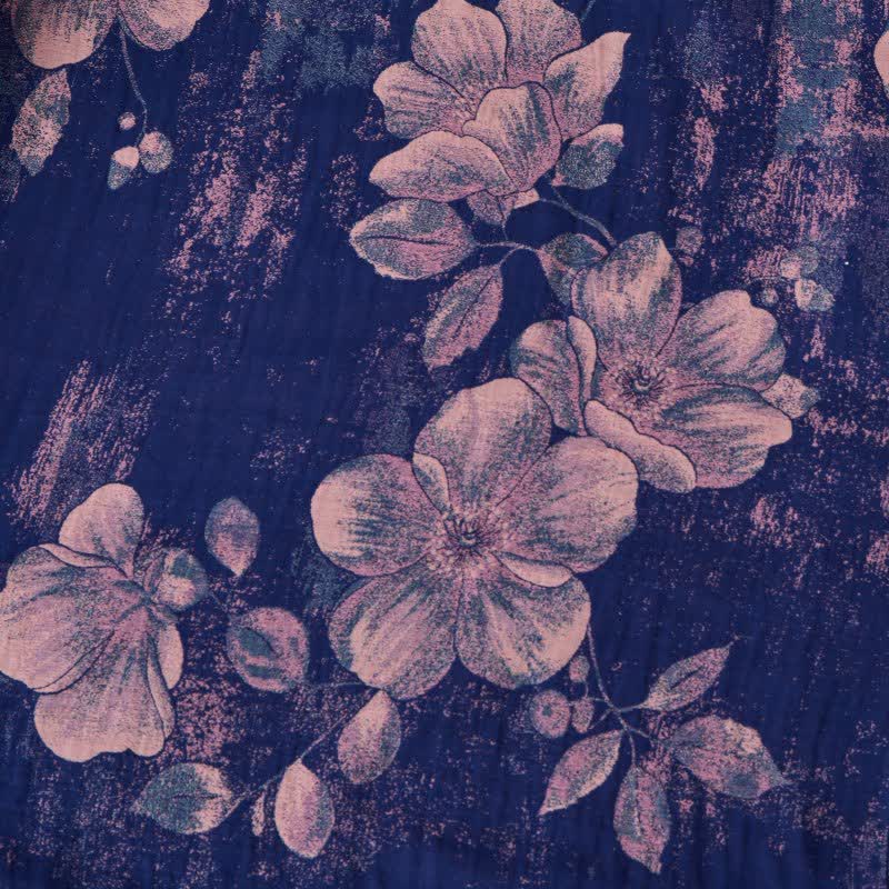 Ownkoti Dreamy Floral Hanfu Inspired Cotton Nightdress - image 5