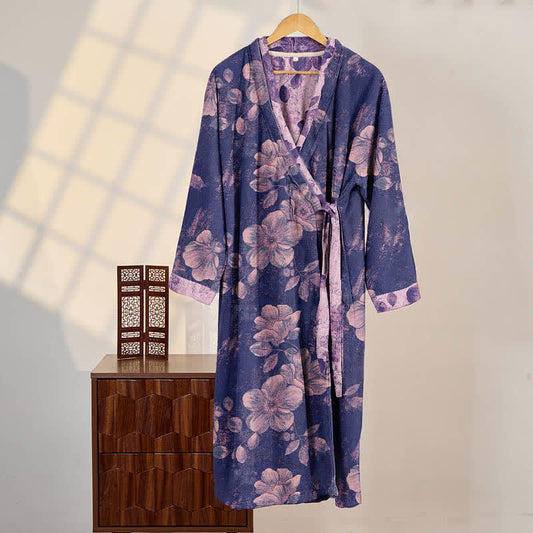 Ownkoti Dreamy Floral Hanfu Inspired Cotton Nightdress - XL - image 0