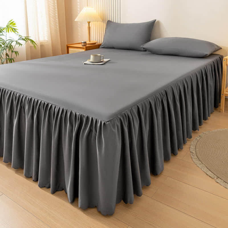 Ownkoti Solid Color Bed Skirt Sheet - image 9