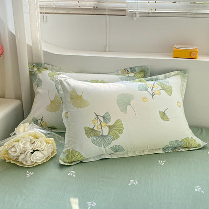 Ownkoti Refresh Ginkgo Leaf Pure Cotton Doona Covers Bedding - image 5