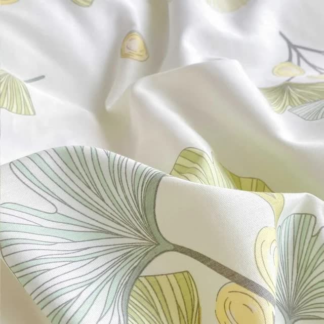 Ownkoti Refresh Ginkgo Leaf Pure Cotton Quilt Covers - image 2
