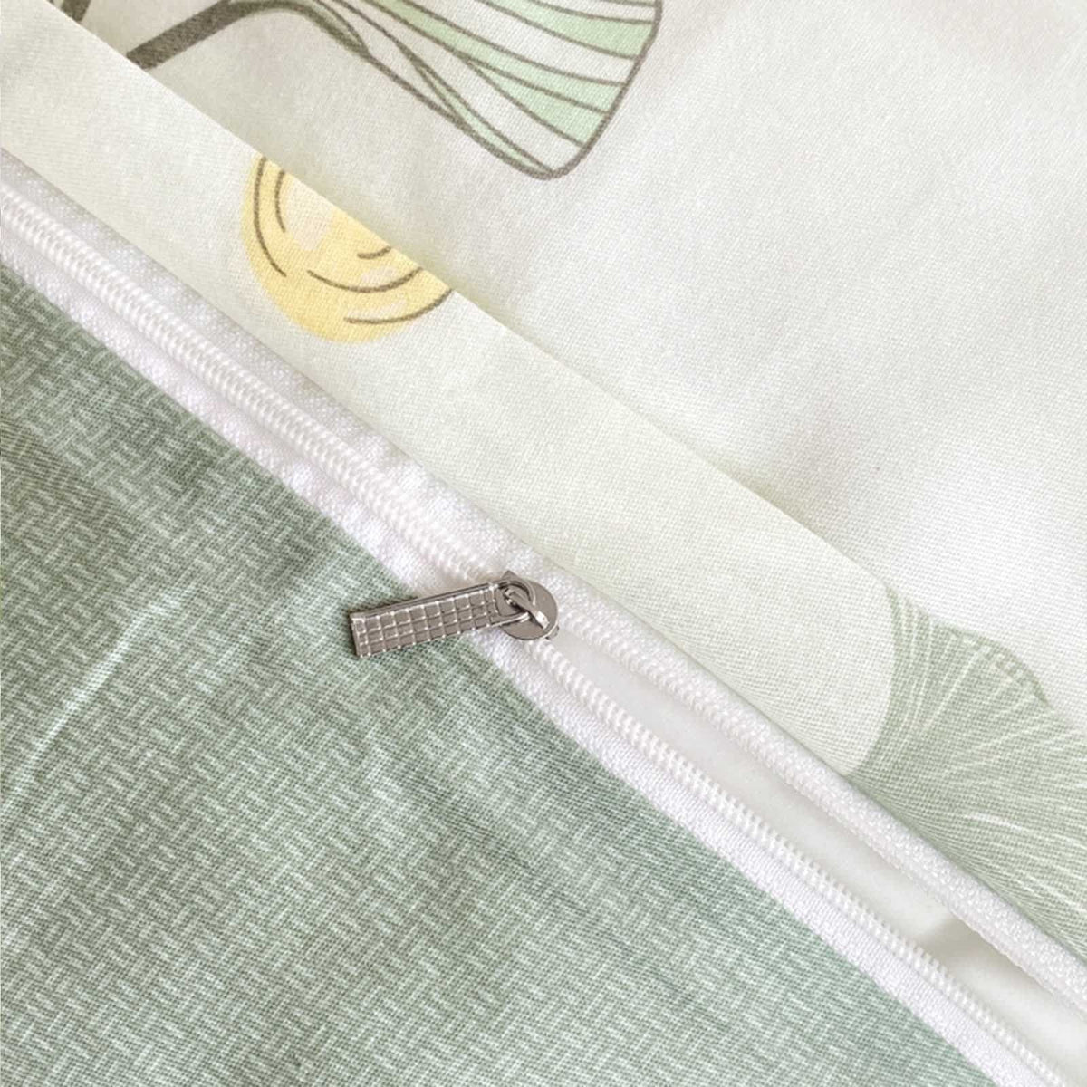 Ownkoti Refresh Ginkgo Leaf Pure Cotton Quilt Covers - image 3