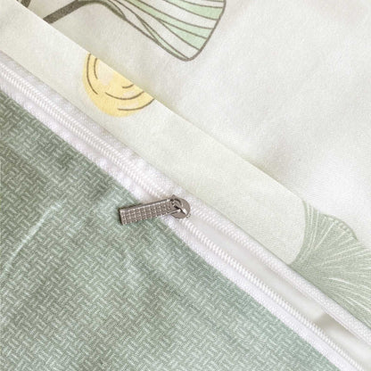 Ownkoti Refresh Ginkgo Leaf Pure Cotton Doona Covers Bedding - image 7