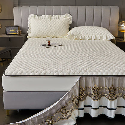 Ownkoti Quilted Sheet with Removable Bed Skirt - image 1