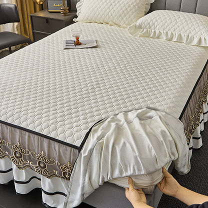 Ownkoti Quilted Sheet with Removable Bed Skirt - image 3