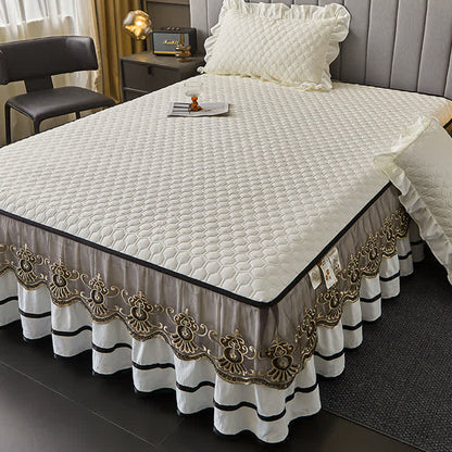 Ownkoti Quilted Sheet with Removable Bed Skirt - image 2