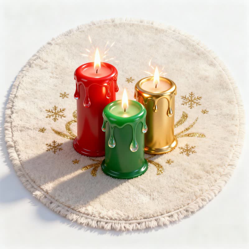 Ownkoti Christmas Inspires 3D Effect Rug - image 4