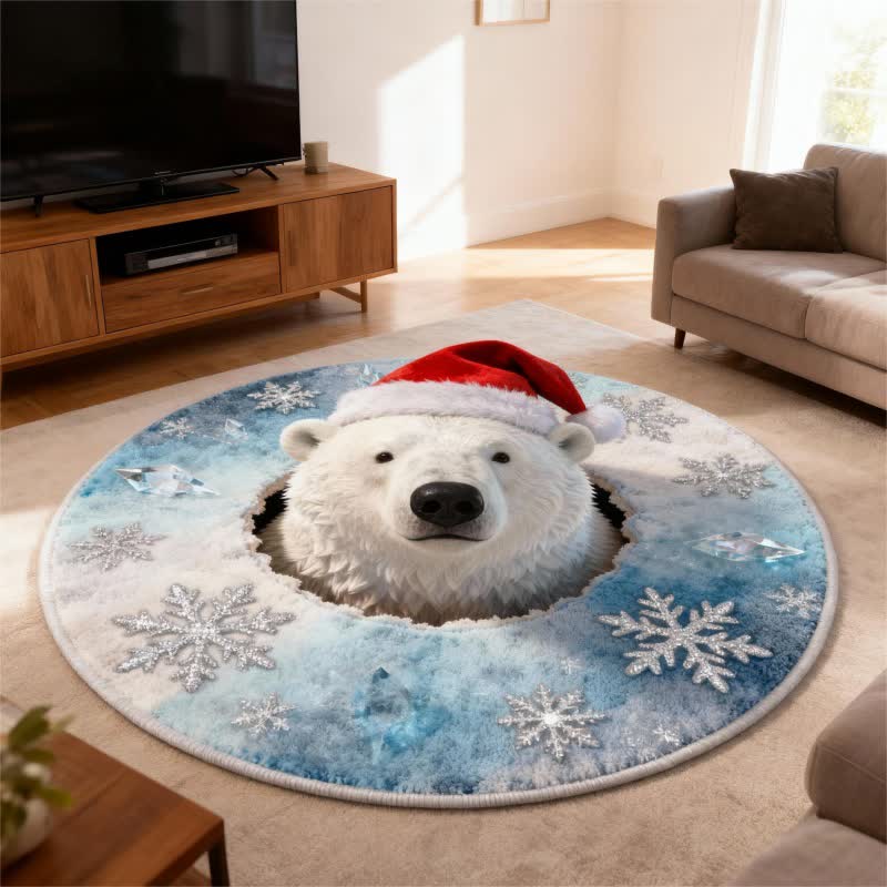 Ownkoti Christmas Inspires 3D Effect Rug - image 7