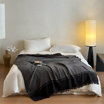 Ownkoti Vintage Cotton Jacquard Multi-Use Blanket - image 19