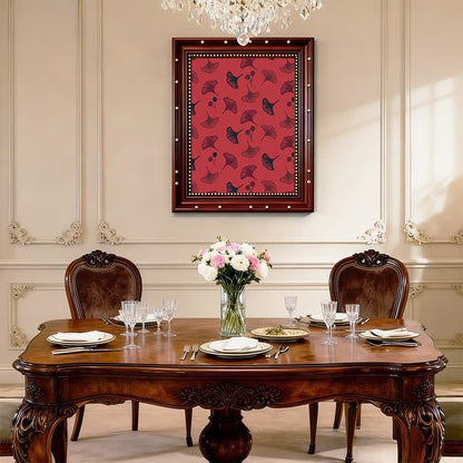 Ownkoti Natural Style Ginkgo Leaf Decorative Painting - image 0