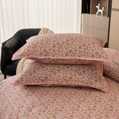 Ownkoti Cotton Ditsy Floral Quilted Bedspread Set(3PCS) - image 3