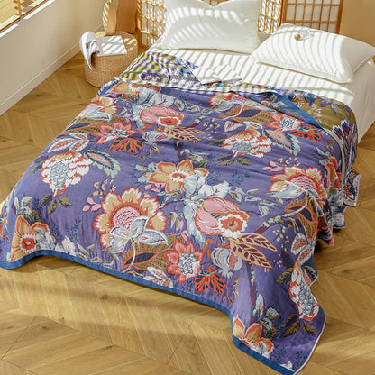 Ownkoti Dreamy Floral Pure Cotton Gauze Quilt - image 1